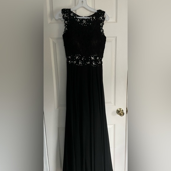 Black Prom Dress - Picture 1 of 11
